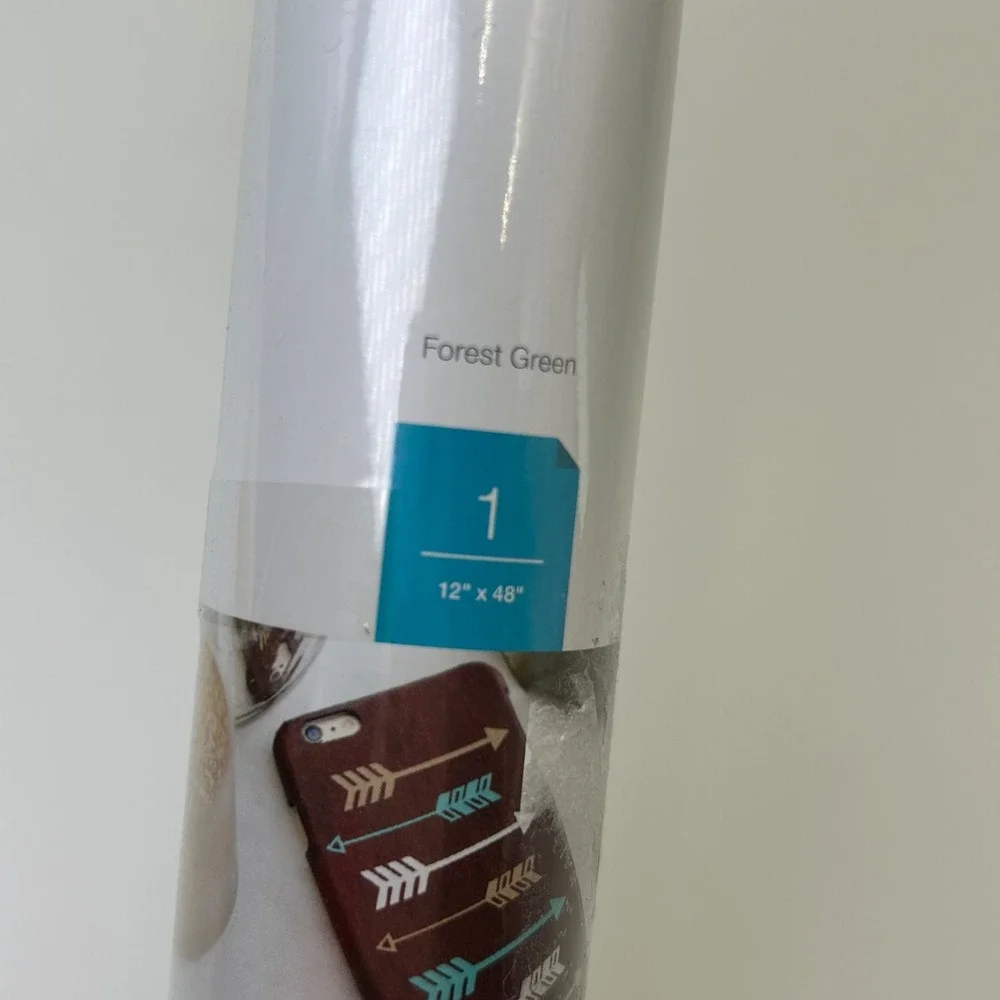Cricut Premium Vinyl Removable Matte Forest Green 12x48 One Sheet Decal Decor